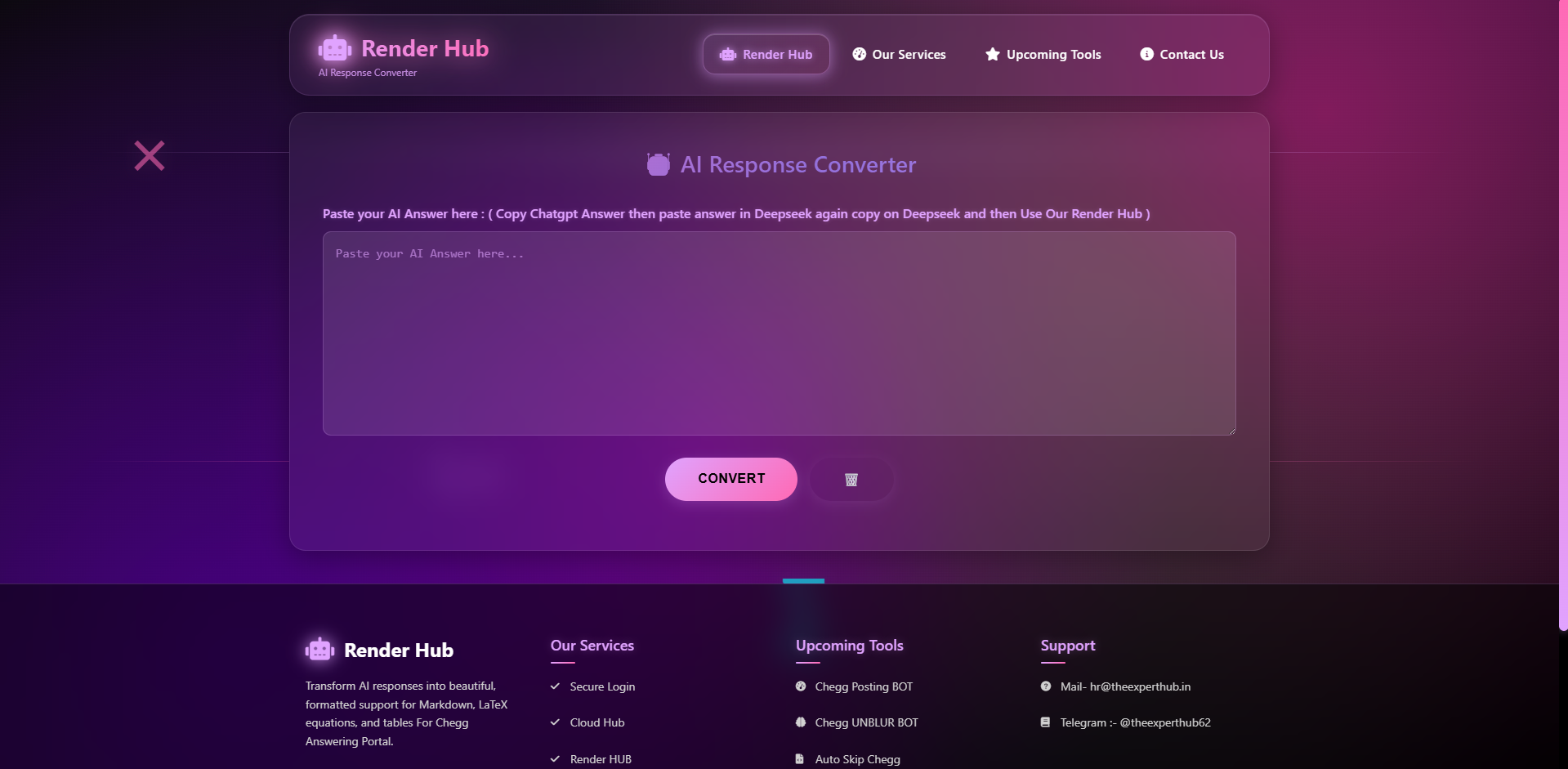 AI Render Hub preview image